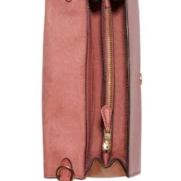 Coach Hand Bag Coach C8161 Kleo Top Handle In Colorblock Pebble Leather Fd Blush - Picture 5 of 16